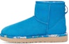 Buy (W) UGG Classic Mini But Bunga Salji Biru 1111093-BAS