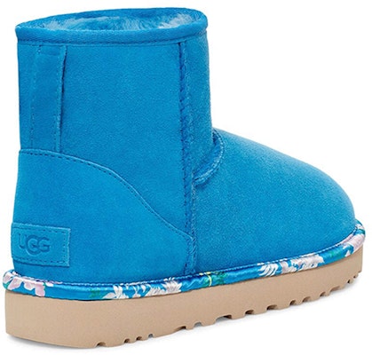 (W) UGG Botas de Nieve Clásicas Mini Florales Azul 1111093-BAS Shop (W) UGG Botas de Nieve Clásicas Mini Florales Azul 1111093-BAS