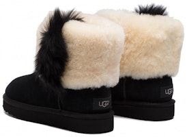 (W) UGG Classic Mini Fluff 'Hitam' 1101039-BLK Lookbook (W) UGG Classic Mini Fluff 'Hitam' 1101039-BLK