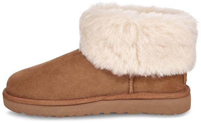 UGG Classic Mini Fluff 經典迷你絨毛加絨雪地靴 女款 栗子棕色 Buy UGG Classic Mini Fluff 經典迷你絨毛加絨雪地靴 女款 栗子棕色
