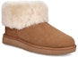 Lookbook UGG Classic Mini Fluff 經典迷你絨毛加絨雪地靴 女款 栗子棕色