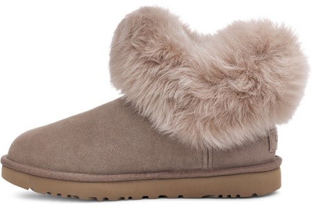 (W) UGG Klasik Mini Fluff Kolar 'Coklat Caribou' 1112491-CRBO Buy (W) UGG Klasik Mini Fluff Kolar 'Coklat Caribou' 1112491-CRBO