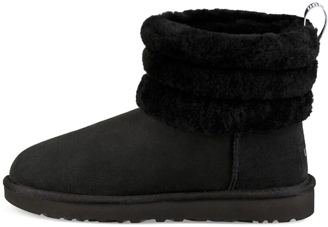 women-ugg-classic-mini-fluff-quilted-boot-black-1098533-blk