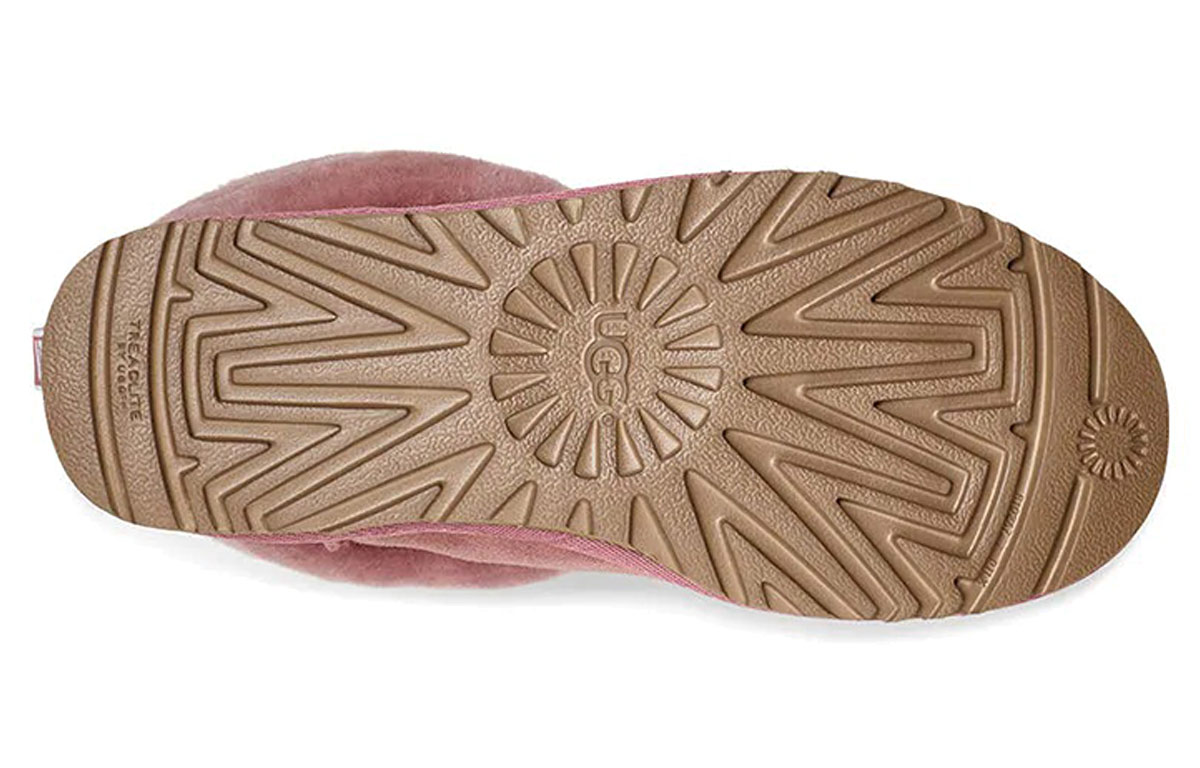 (W) UGG Classic Mini Fluff Quilted Boot 'Pink Red' 圖 6