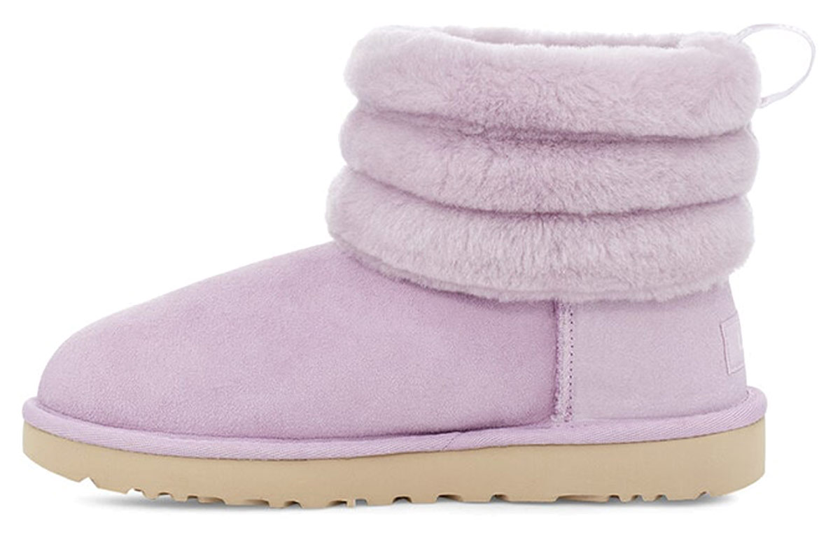 Buy (W) UGG Classic Mini Fluff Quilted Boot 'Ungu' 1098533-CATR
