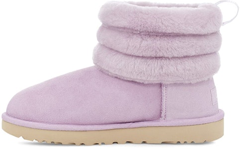 (W) UGG Classic Mini Fluff Quilted Boot 'Ungu' 1098533-CATR Buy (W) UGG Classic Mini Fluff Quilted Boot 'Ungu' 1098533-CATR