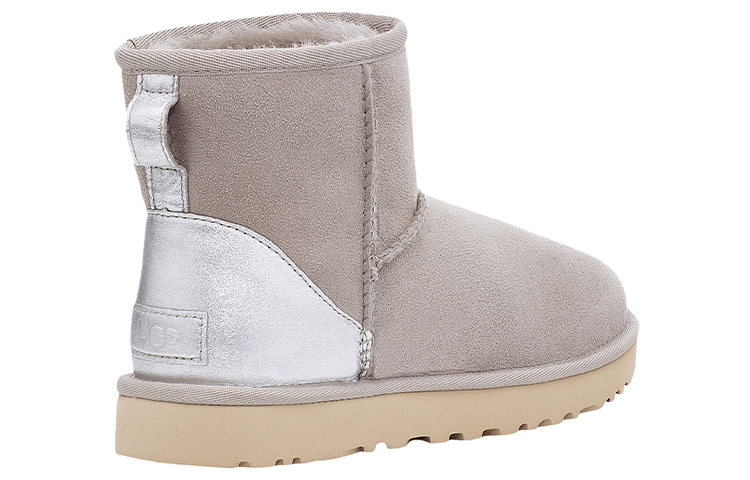(W) UGG Classic Mini II 'Silver Grey' 圖 3