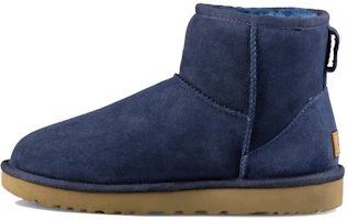 (Women) UGG Classic Mini II Boot Navy Blue 1016222-NAVY (Women) UGG Classic Mini II Boot Navy Blue 1016222-NAVY