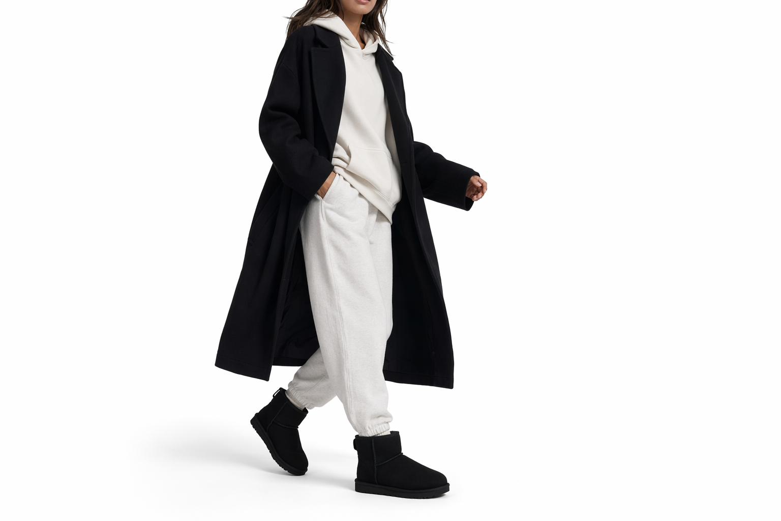 Order (W) UGG But Mini Klasik II Hitam 1016222-BLK