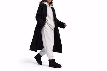 Order (W) UGG 经典迷你 II 靴子 黑色 1016222-BLK