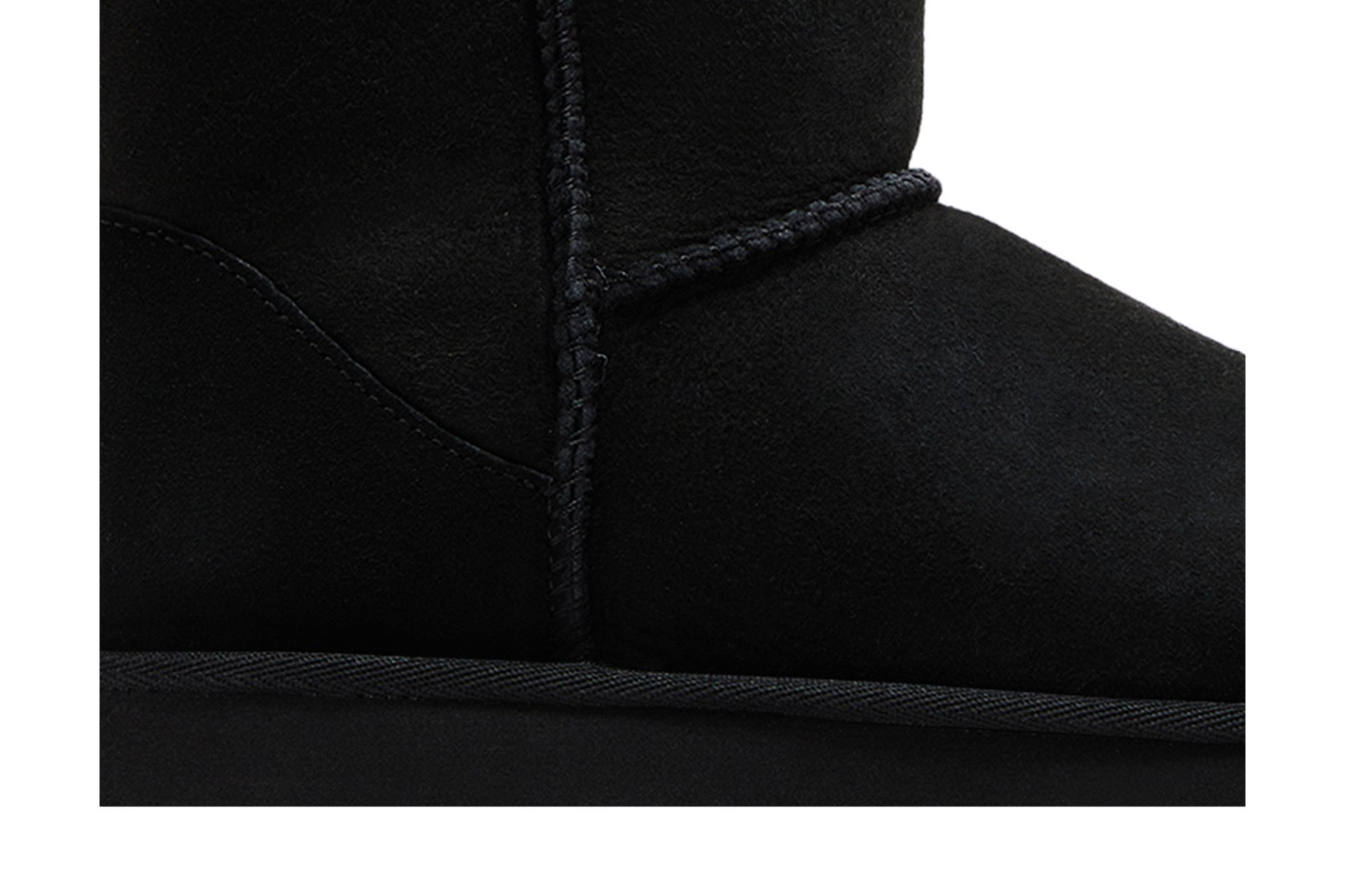 Lookbook (W) UGG But Mini Klasik II Hitam 1016222-BLK