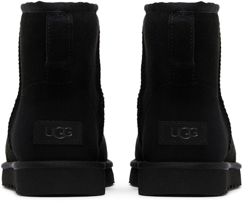 (W) UGG クラシック ミニ II ブラック 1016222-BLK Details for (W) UGG クラシック ミニ II ブラック 1016222-BLK