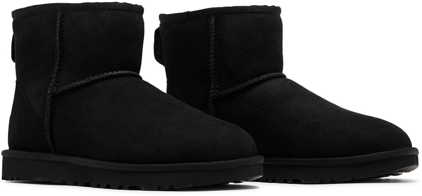 (W) UGG クラシック ミニ II ブラック 1016222-BLK Cheap (W) UGG クラシック ミニ II ブラック 1016222-BLK
