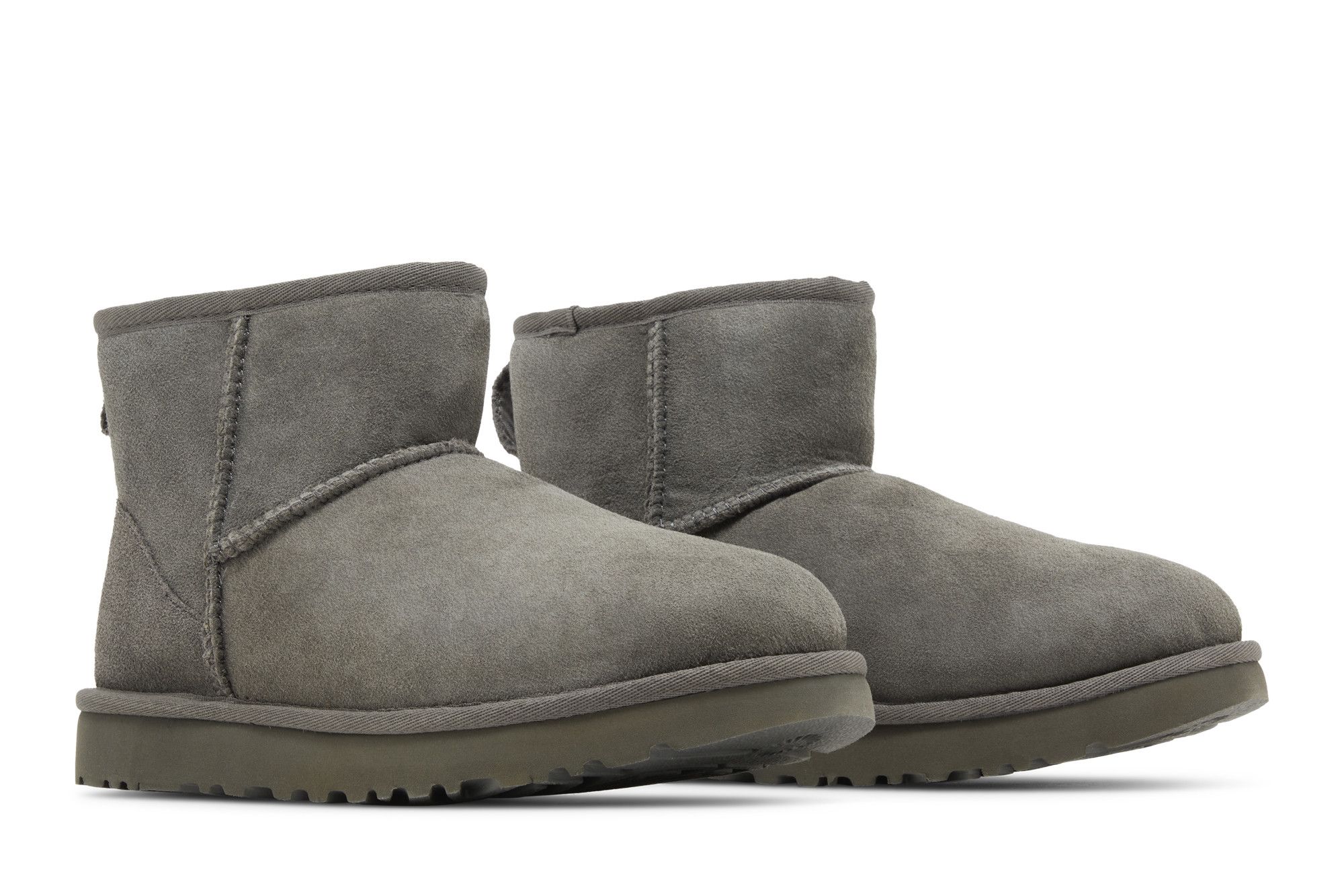 Cheap (W) UGG クラシックミニ II グレー 1016222-GREY