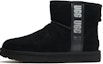 Buy (W) UGG Classic Mini II Boot Logo Sisi Hitam 1134962-BLK