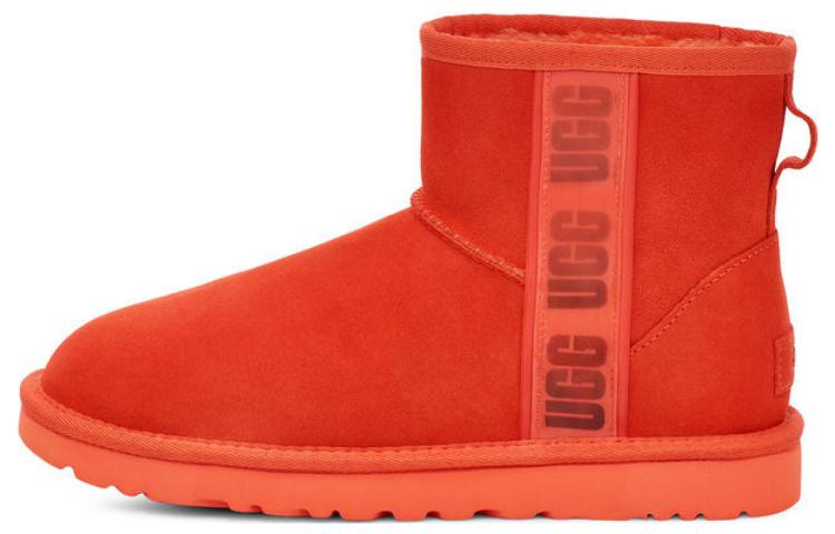 (Women) UGG Classic Mini II Boot Side Logo Hazard Orange 1134962-HONG