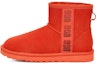 Buy (W) UGG Classic Mini II Boot Logo Sisi Jingga Hazard 1134962-HONG