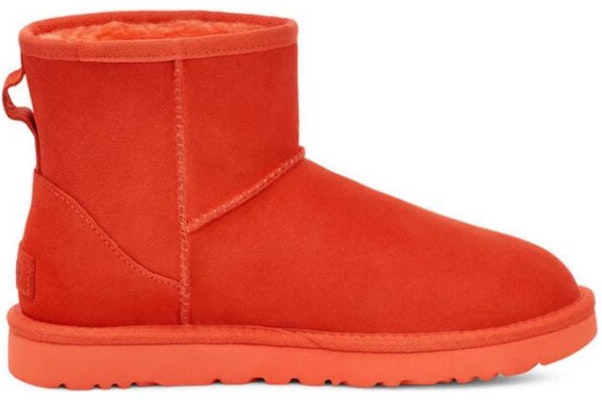 (W) UGG Classic Mini II Boot Logo Sisi Jingga Hazard 1134962-HONG Order (W) UGG Classic Mini II Boot Logo Sisi Jingga Hazard 1134962-HONG