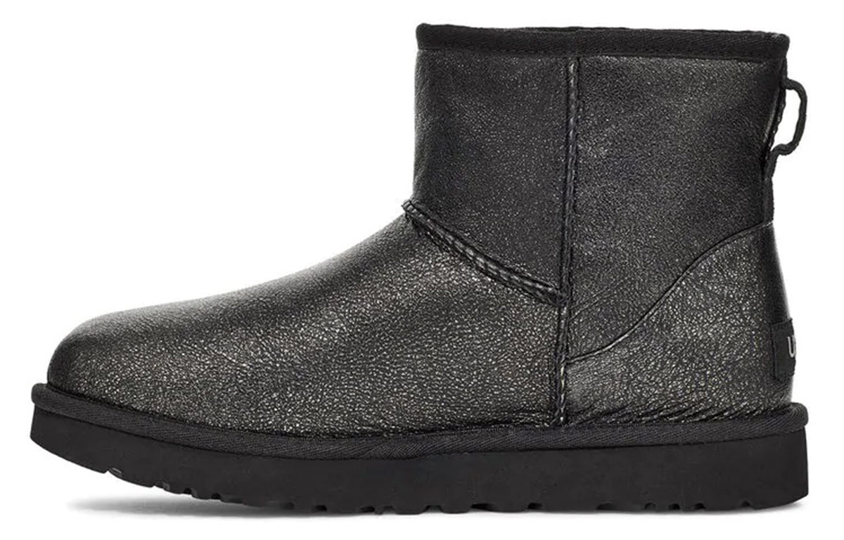Buy (W) UGG Classic Mini II Iridescent 'Hitam' 1112417-BLK