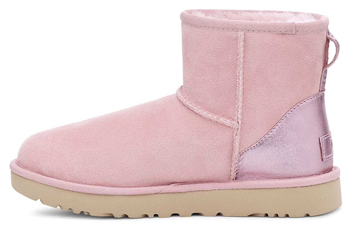 Buy (W) UGG 经典迷你 II 金属粉色 1112531-PCD