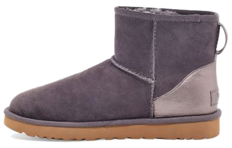 Buy (W) UGG Classic Mini II Metallic Boots Pendek 2.0 Ungu Kelabu 1112531-NHT