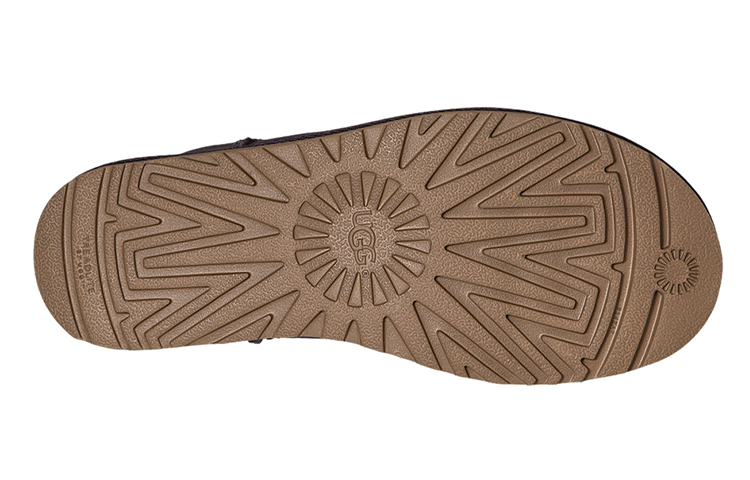 (W) UGG Classic Mini II Short Boots 2.0 Fleece Lined Purple Gray 圖 6