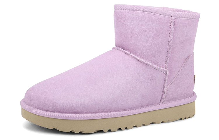 (W) UGG Classic Mini II Snow Boots Purple 圖 3