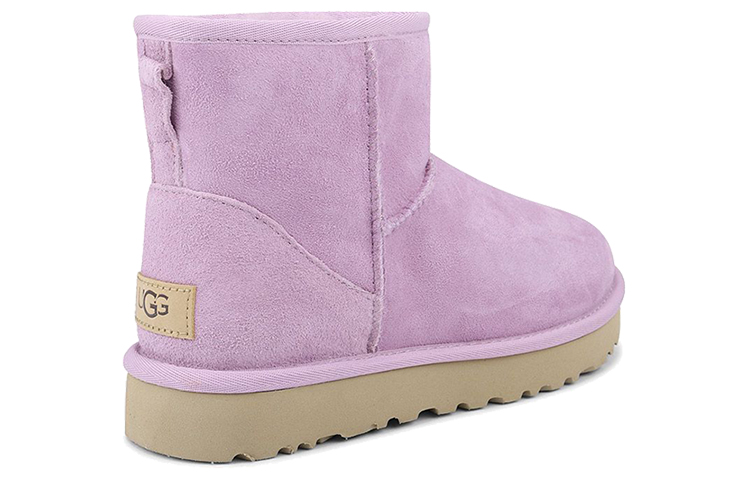 Shop (W) UGG Classic Mini II But Salji Ungu 1016222-CATR