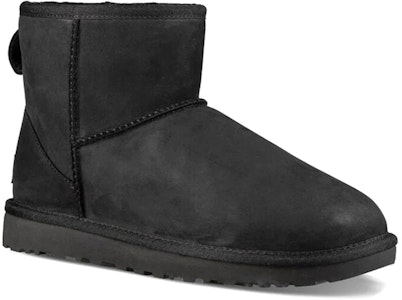 (W) UGG Classic Mini Boots Kulit Salju Hitam 1016558-BLK Lookbook (W) UGG Classic Mini Boots Kulit Salju Hitam 1016558-BLK