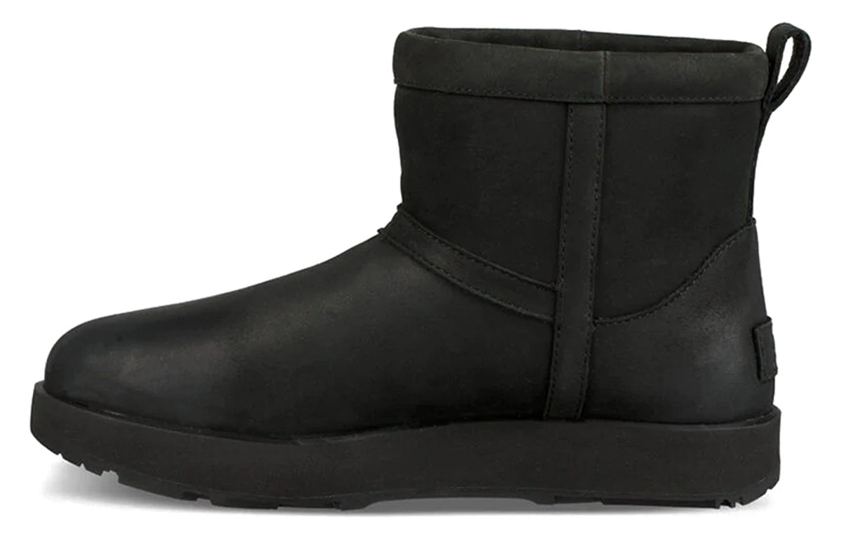 Buy (W) UGG Classic Mini Kulit Kalis Air 'Hitam' 1019641-BLK