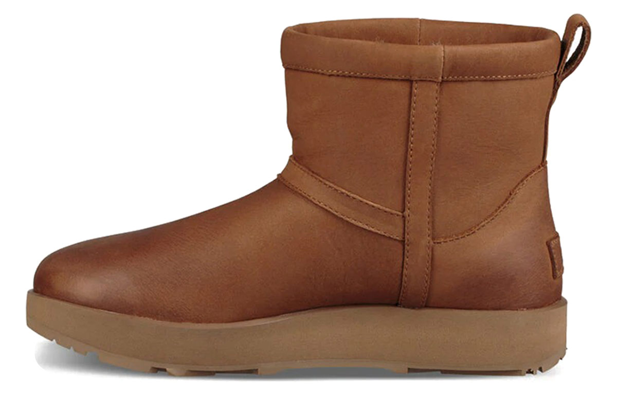 Buy (W) UGG Classic Mini Kulit Tahan Air 'Chestnut' 1019641-CHE