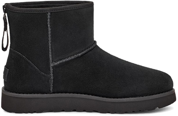 (W) UGG Classic Mini Logo Zip 'Confort y Calidez' 1122671-BLK Order (W) UGG Classic Mini Logo Zip 'Confort y Calidez' 1122671-BLK