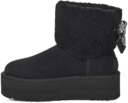 (Women) UGG Classic Mini Maxi Curly Boot Black 1158267-BLK Buy (Women) UGG Classic Mini Maxi Curly Boot Black 1158267-BLK