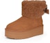 Order (Women) UGG Classic Mini Maxi Curly Boot Chestnut 1158267-CHE