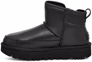 (Women) UGG Classic Mini Moto Boot Black 1164690-BLK (Women) UGG Classic Mini Moto Boot Black 1164690-BLK
