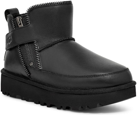 (Women) UGG Classic Mini Moto Boot Black 1164690-BLK Lookbook (Women) UGG Classic Mini Moto Boot Black 1164690-BLK