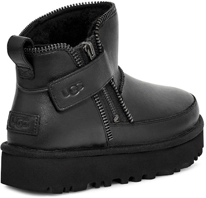 (Women) UGG Classic Mini Moto Boot Black 1164690-BLK Shop (Women) UGG Classic Mini Moto Boot Black 1164690-BLK