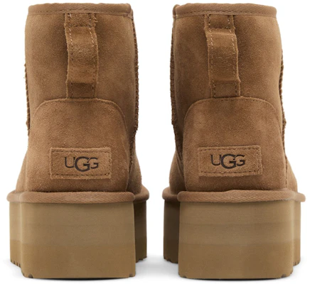 (W) UGG经典迷你厚底靴栗色 1134991-CHE Sizing (W) UGG经典迷你厚底靴栗色 1134991-CHE
