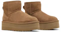 Cheap (W) UGG Classic Mini Platform Laarzen Chestnut 1134991-CHE