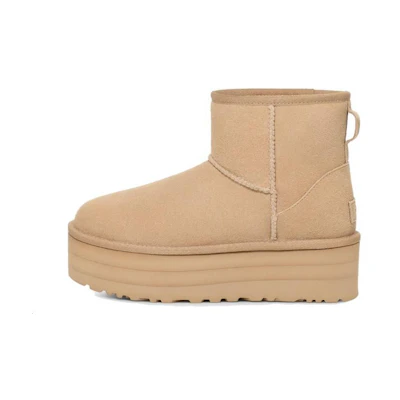 (W) UGG Classic Mini Platform Boot Mustard Seed