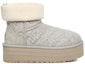 Order (W) UGG Classic Mini Platform Felted 'Kelabu' 1144047-GREY
