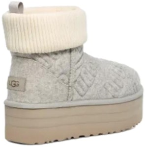 (W) UGG クラシックミニ プラットフォーム グレー 1144047-GREY Shop (W) UGG クラシックミニ プラットフォーム グレー 1144047-GREY
