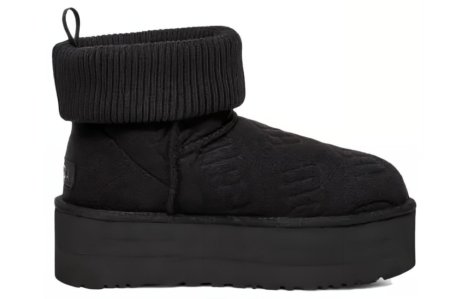 Order (W) UGG クラシックミニ プラットフォーム ブラック 1144047-BLK