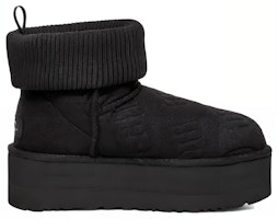 (W) UGG クラシックミニ プラットフォーム ブラック 1144047-BLK Order (W) UGG クラシックミニ プラットフォーム ブラック 1144047-BLK
