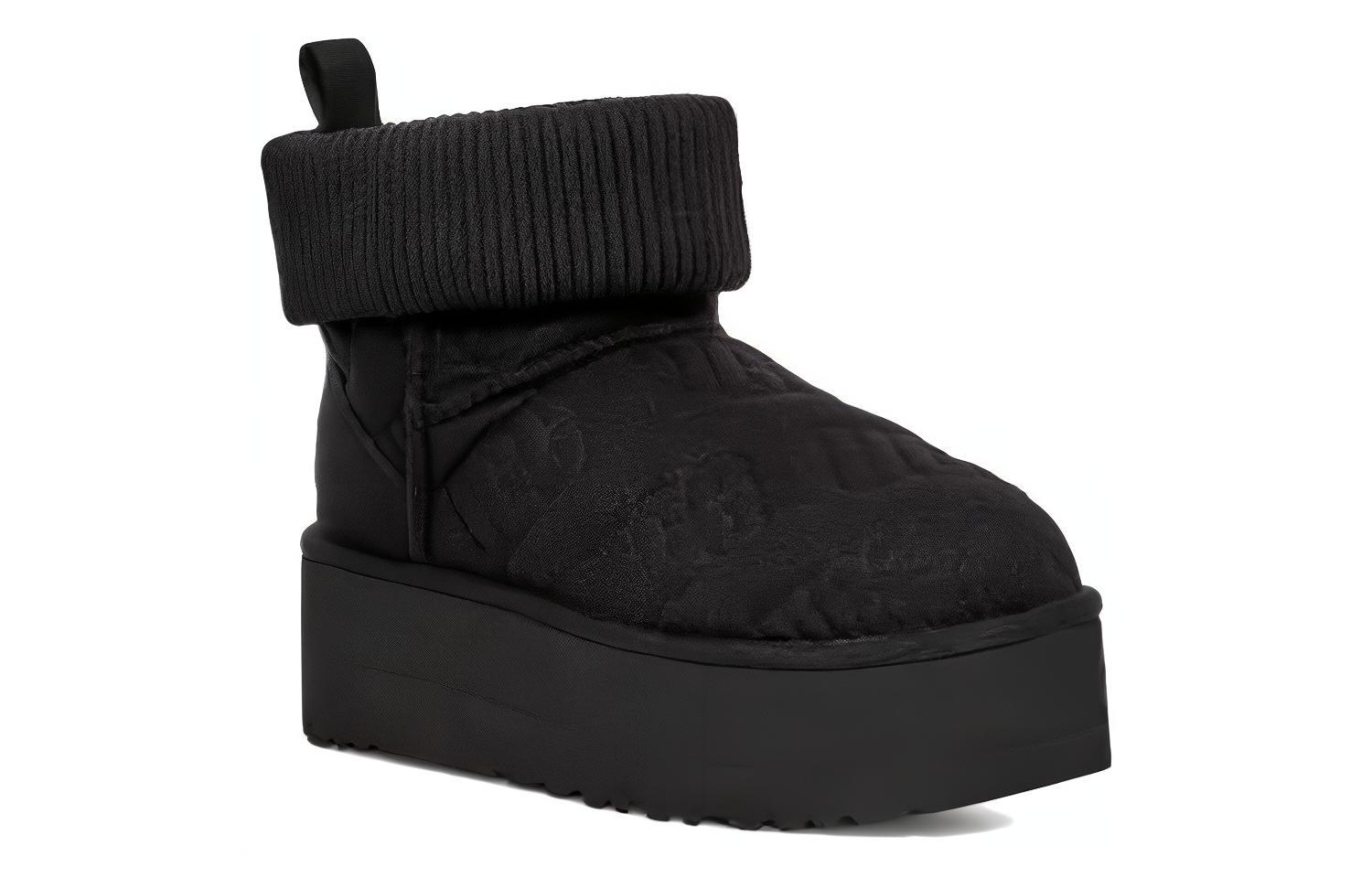 Lookbook (W) UGG クラシックミニ プラットフォーム ブラック 1144047-BLK