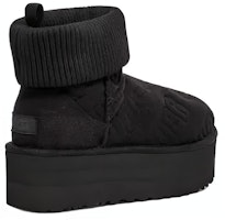 (W) UGG クラシックミニ プラットフォーム ブラック 1144047-BLK Shop (W) UGG クラシックミニ プラットフォーム ブラック 1144047-BLK