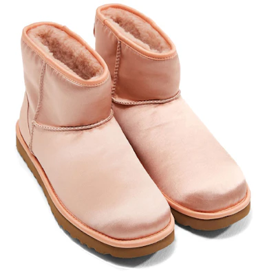 (W) UGG Classic Mini Satin 'Rosa Rojo' 1094985-SNTN Shop (W) UGG Classic Mini Satin 'Rosa Rojo' 1094985-SNTN