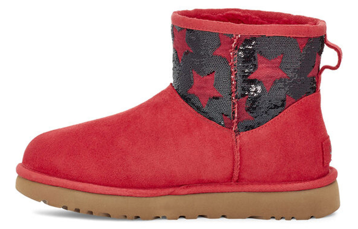 Buy (W) UGG 经典迷你亮片星星 '红色' 1109441-RBRD