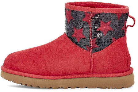 (W) UGG Classic Mini Sequin Stars 'Merah' 1109441-RBRD Buy (W) UGG Classic Mini Sequin Stars 'Merah' 1109441-RBRD