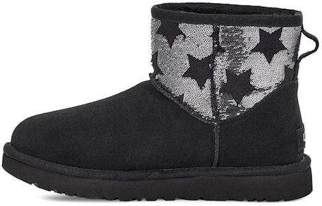 (W) UGG Classic Mini Berkilau Bintang Hitam 1109441-BLK Buy (W) UGG Classic Mini Berkilau Bintang Hitam 1109441-BLK